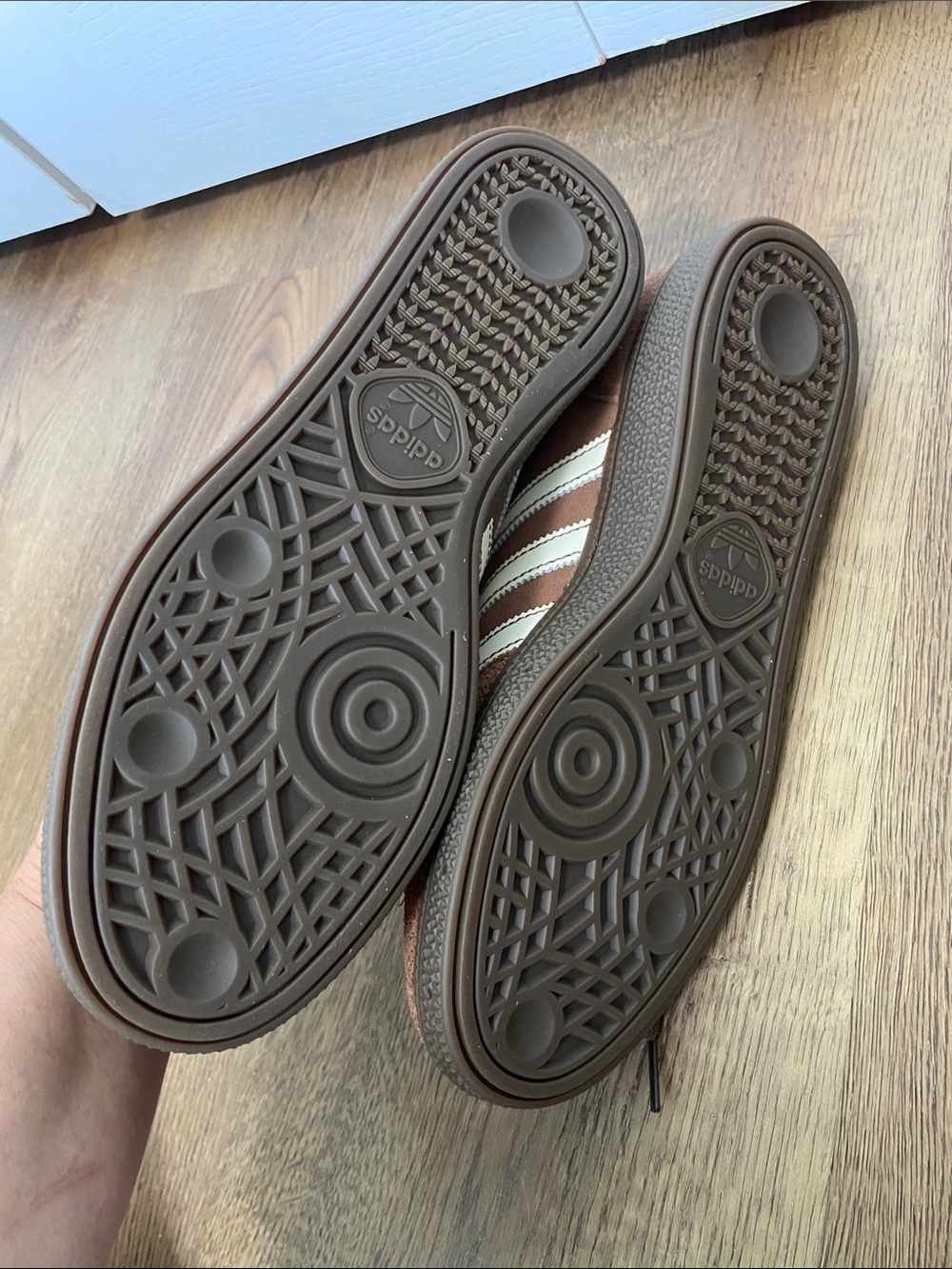 Adidas Handball Spezial Size 9.5 Mens Brown White Gum KJ6016 - NEW no box - Picture 9 of 10